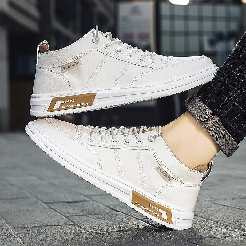 

Кроссовки мужские с мягкой подошвой, Повседневная модная Уличная обувь из флока, на молнии, с пряжкой, осень