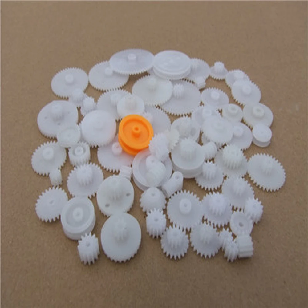 64 шестерни в упаковке с червячным шпинделем однослойный двухслойный свободный