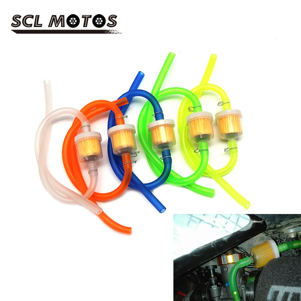 SCL MOTOS 1 шт. Универсальный Топливный фильтр для бензинового масла мотоцикла