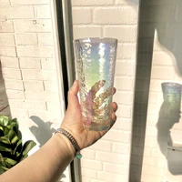 mug cup coffee mug mugs glasses bright laser colorful hammered glass rainbow color cup wine glass drinkware %d0%bf%d0%be%d1%81%d1%83%d0%b4%d0%b0 %d0%ba%d1%80%d1%83%d0%b6%d0%ba%d0%b0 tazas