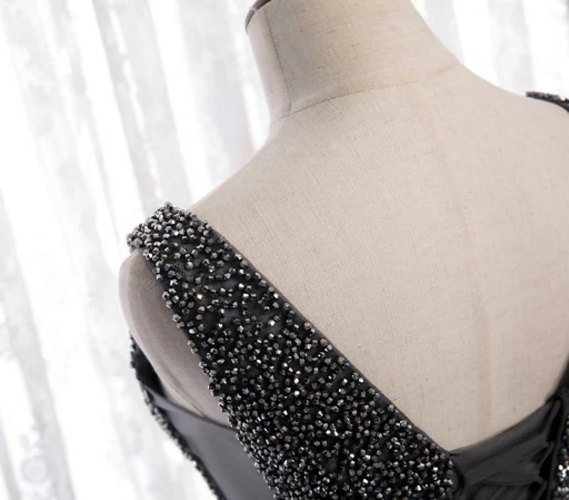 9638 # платье подружки невесты без рукавов с V образным вырезом и открытой спиной