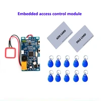 rfid emid embedded access control module intercom access control lift control with 2pcs mother card 10pcs em key fob