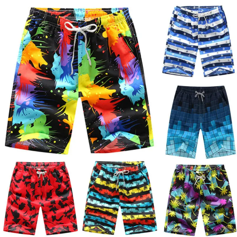 

Men Surf Board Shorts Summer Beach Shorts Pants Swimming Trunks Swimsuit M-4XL