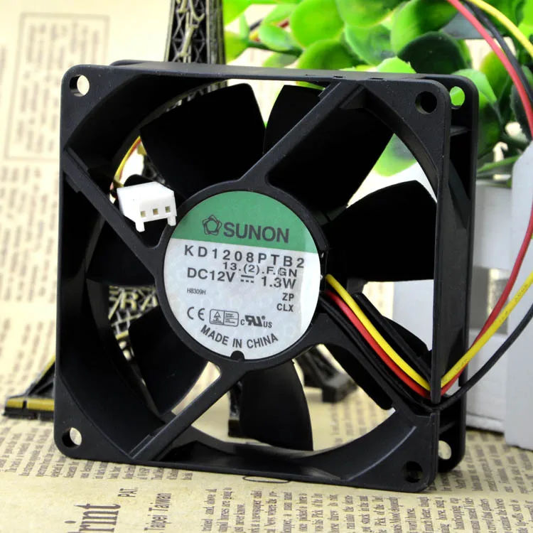 

NEW 8025 8cm812V KD1208PTB2 Motor protection cooling