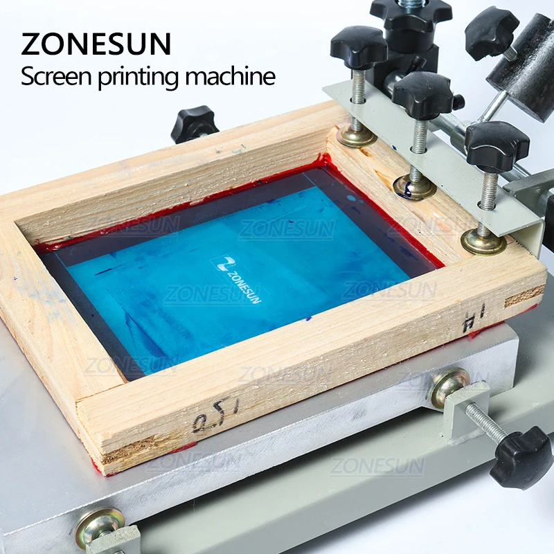 ZONESUN High Precision Stencil Printer Silk Screen SMT Solder Paste Printing Machine For Metal Plastic Wood | Бытовая техника