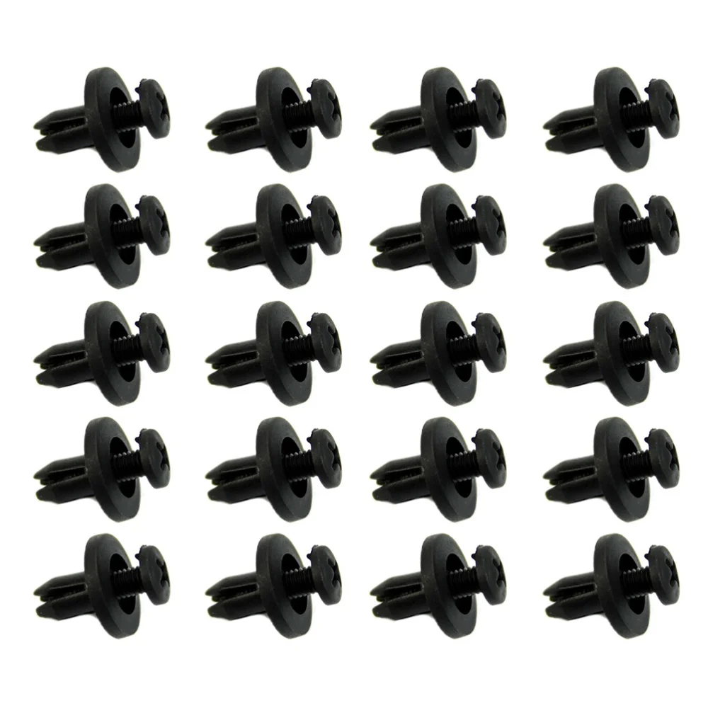 

50pcs Car Push Retainer Auto Bumper Push Pin Rivet Trim Clip for GM Toyota Honda