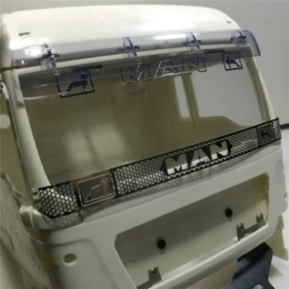 Металлическая взрывобезопасная сетчатая Передняя решетка для 1/14 Tamiya Man 540 56325 RC