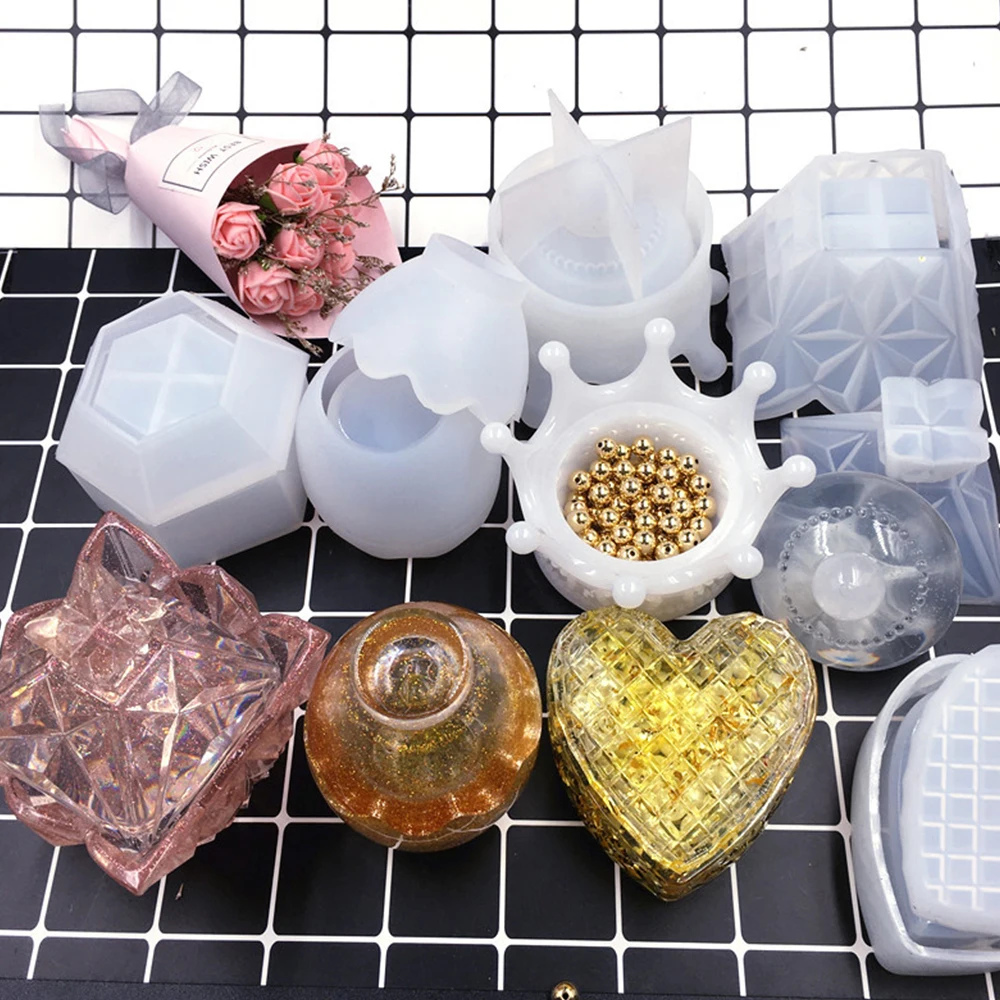 Прозрачный набор для хранения яиц сделай сам украшения стола из эпоксидной смолы