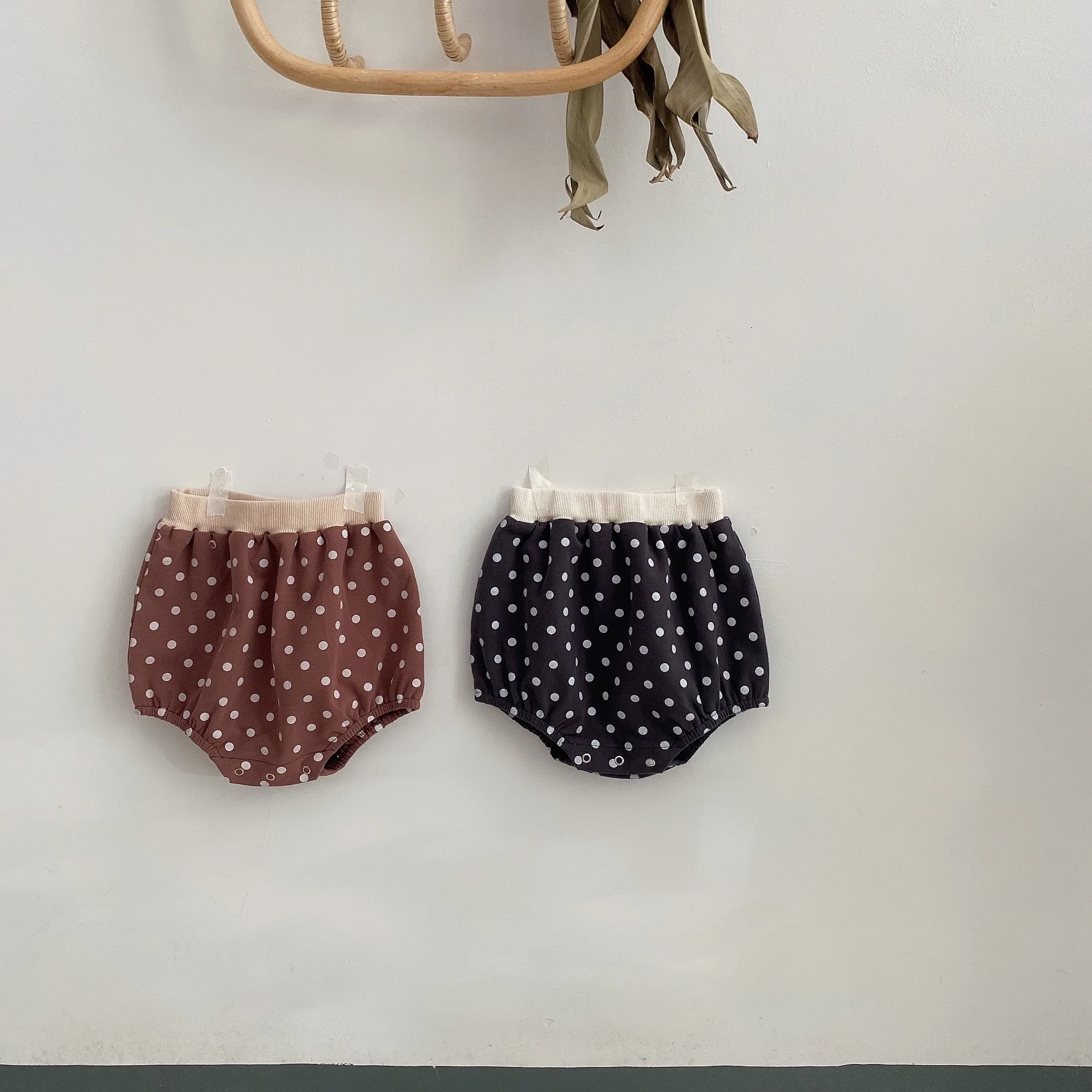 Autumn cute dog long sleeve sweatshirts and dot shorts 2 pcs sets Baby boys girls cotton outfits | Детская одежда и обувь