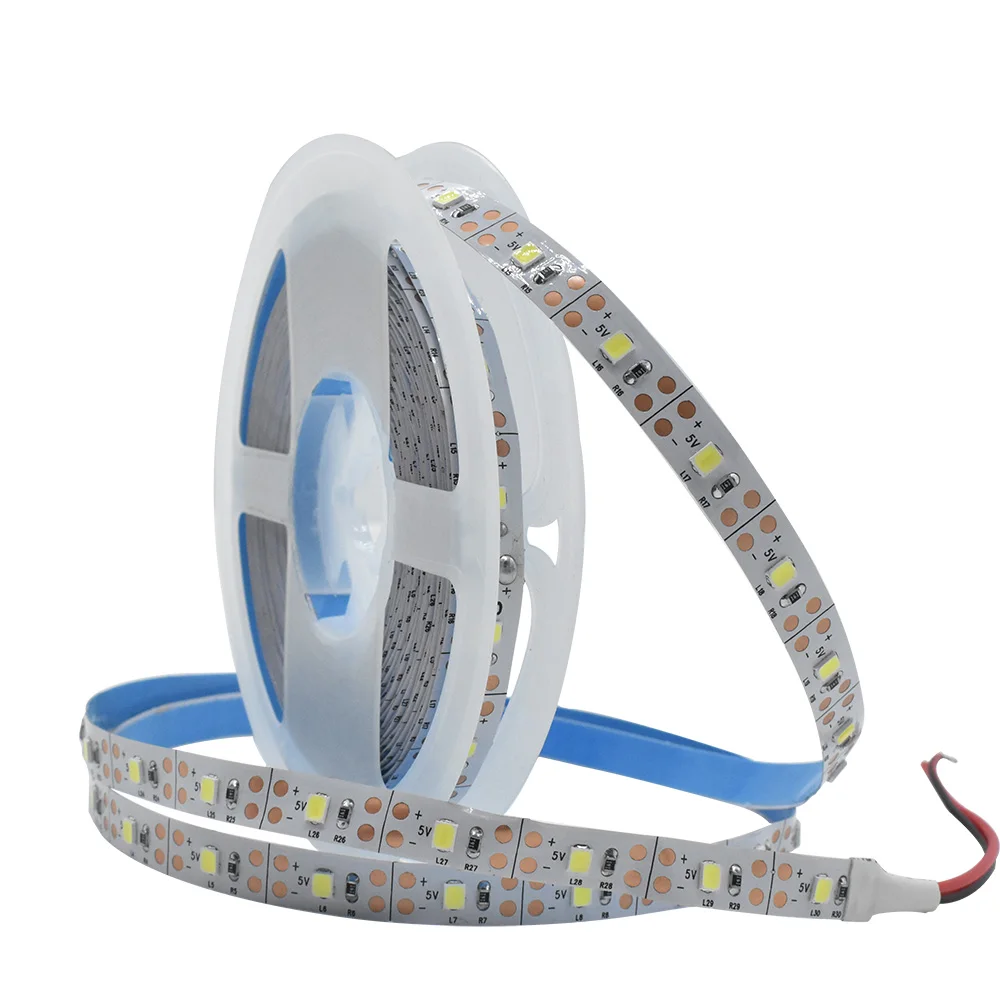 Светодиодная лента SMD2835 для подсветки гибкая LED полоска с RGB подсветкой теплого