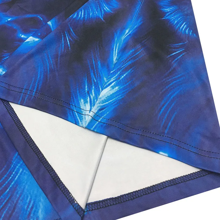 Женский и мужской костюм на Хэллоуин футболка с объемным цифровым принтом волка