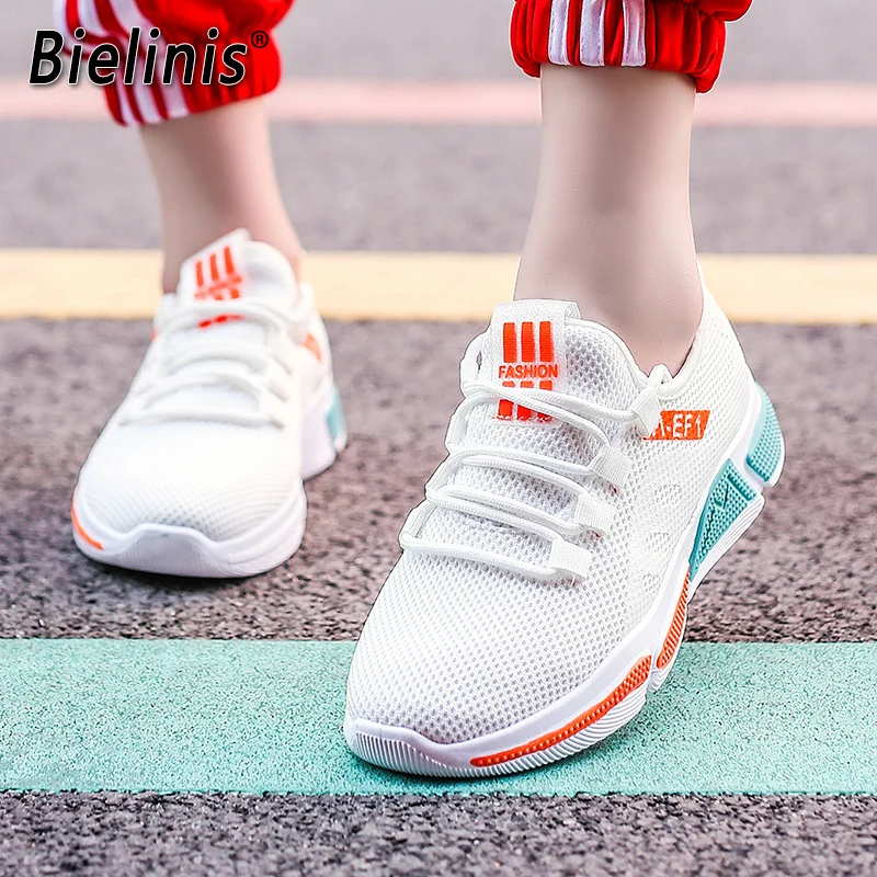 Повседневная обувь Женская дышащая легкая сетчатая сезон осень лето модные