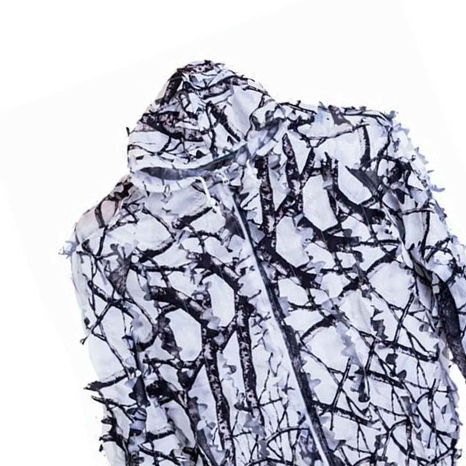 Adult 3D Leafy Hunting Camouflage Clothes Ghillie Suit Jacket Hooded Pants Jungle Shooting Halloween Snow | Спорт и развлечения
