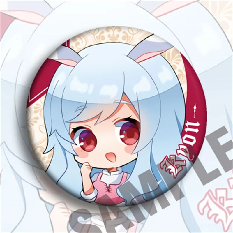 Аниме возвратите лорда дьявола Maou sama Retry Sama Aku Yuuchi Kuuchi Косплей бедж сбор значок для