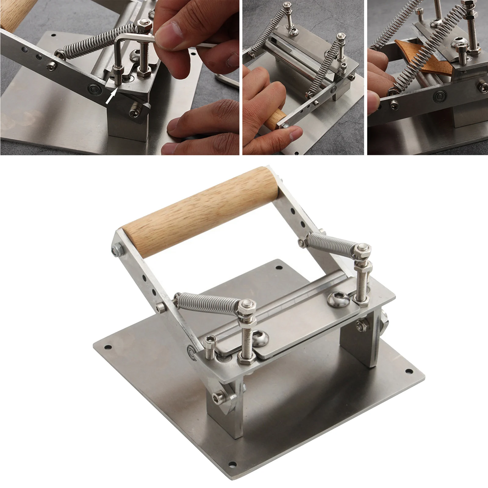 

Leather Splitter Paring Peeling Skiving Cutting Machine Peeler Skiver Sewing