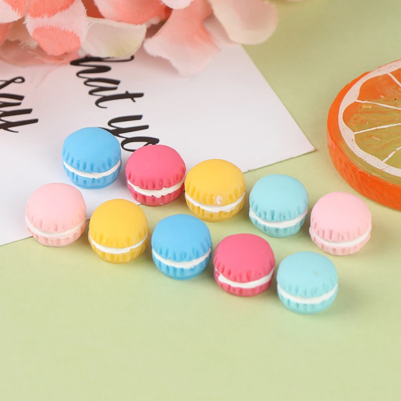 5 шт. подвески из глины DIY макарун наполнитель грязи дополнение для прозрачной