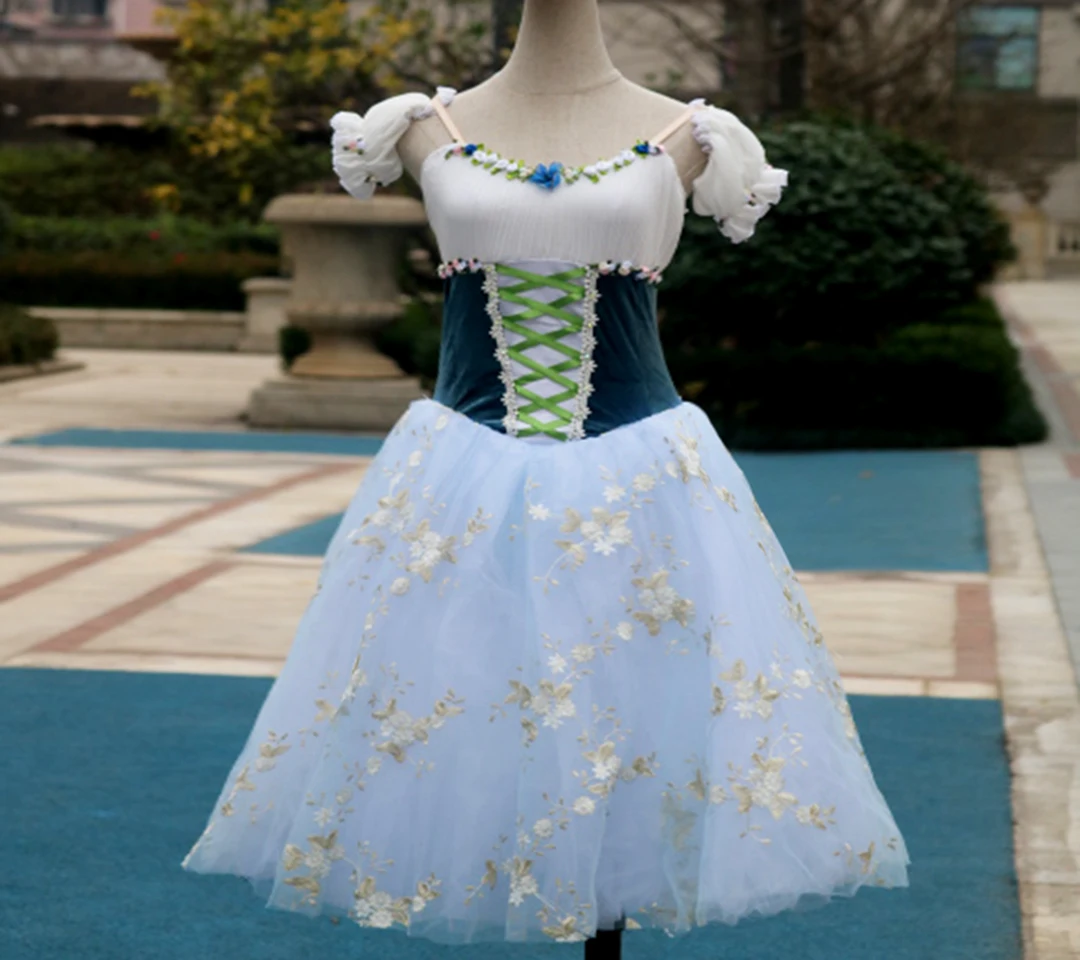 Новый балетное платье танцевальная одежда для девушек танцевальное тюль-юбки tulle