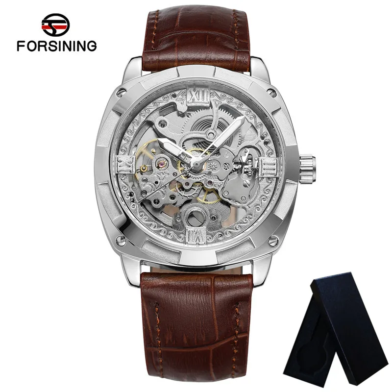 Часы наручные FORSINING Мужские механические автоматические спортивные брендовые