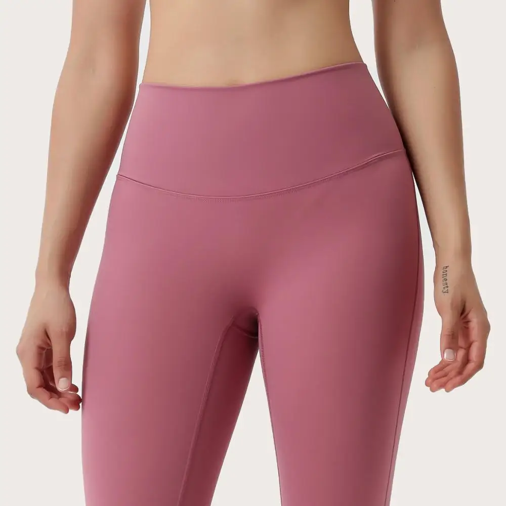 

Solid color leggings Running fitness yoga pants