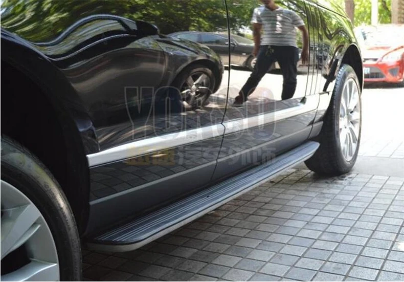 Подножки для Land Rover Range VOGUE HSE 2013 2021 боковые ступенчатые педали высококачественные