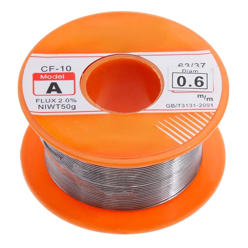 Оловянно-свинцовый оловянный припой с канифольным ядром 0 6/0 8/1/1 2/1 5 мм 63/37 флюс