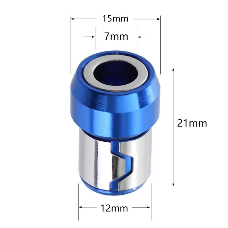 

6.35mm Screwdriver Bit Magnetic Ring Metal Anti-Corrosion Strong Magnetizer Screws