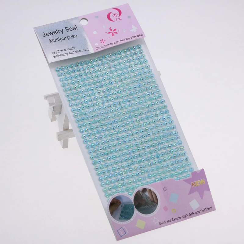 18*26 = 468 шт/шт) 5 мм Смола Подсолнух наклейка Бисер Кристалл AB Цвет DIY Rhinestone Камень полосатый самоклеющиеся 7 цветов