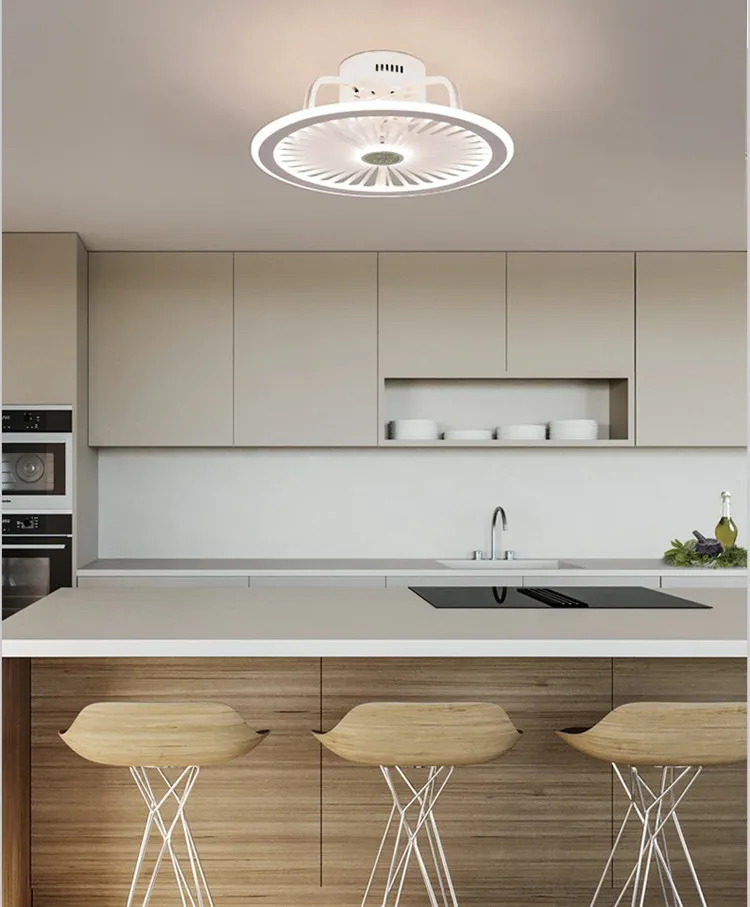 Светильник Потолочный HengYuan с интеллектуальным вентилятором лампа современного