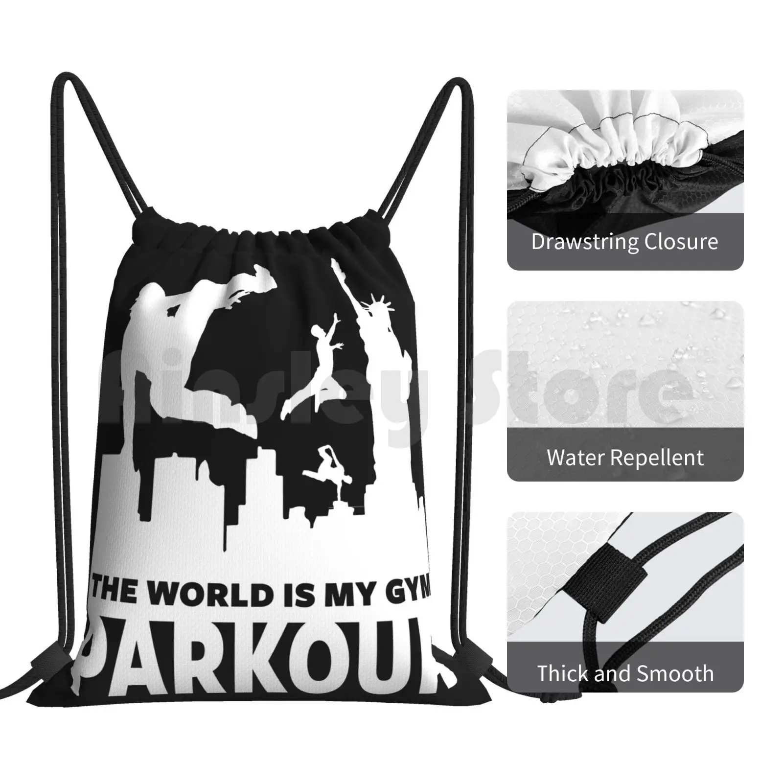 Паркур-трекер рюкзак на шнурке сумка для верховой езды альпинизма тренажерного