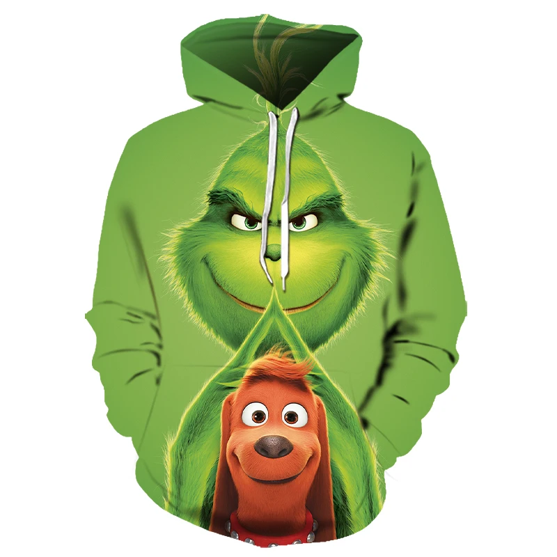 GRINCH/3D Modis Infantil Roupa Menina Moletom; детская одежда; детская толстовка с капюшоном для маленьких девочек и мальчиков; Menino Moleton Bluzy Chlopiece
