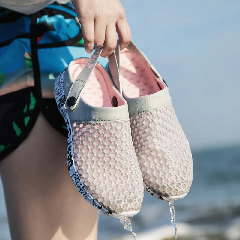 Original Garden Flip Flops Water Shoes Women Men Sport Wading Summer Beach Aqua Slipper Outdoor Swimming Sandal Mercy Work | Спорт и