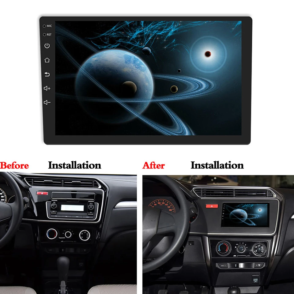 

9"10.1" Android Car Multimedia Player GPS Autoradio Bluetooth WIFI Car stereo Radio MirrorLink 2Din Car Audio Radio Camera OBD2