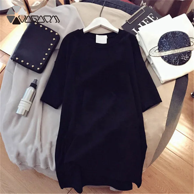 

Mom Print Dress Mini Women Loose Summer Plus Size T-Shirt Dresses Korean Short Sleeve Streetwear Casual Pullover Dress Robes New