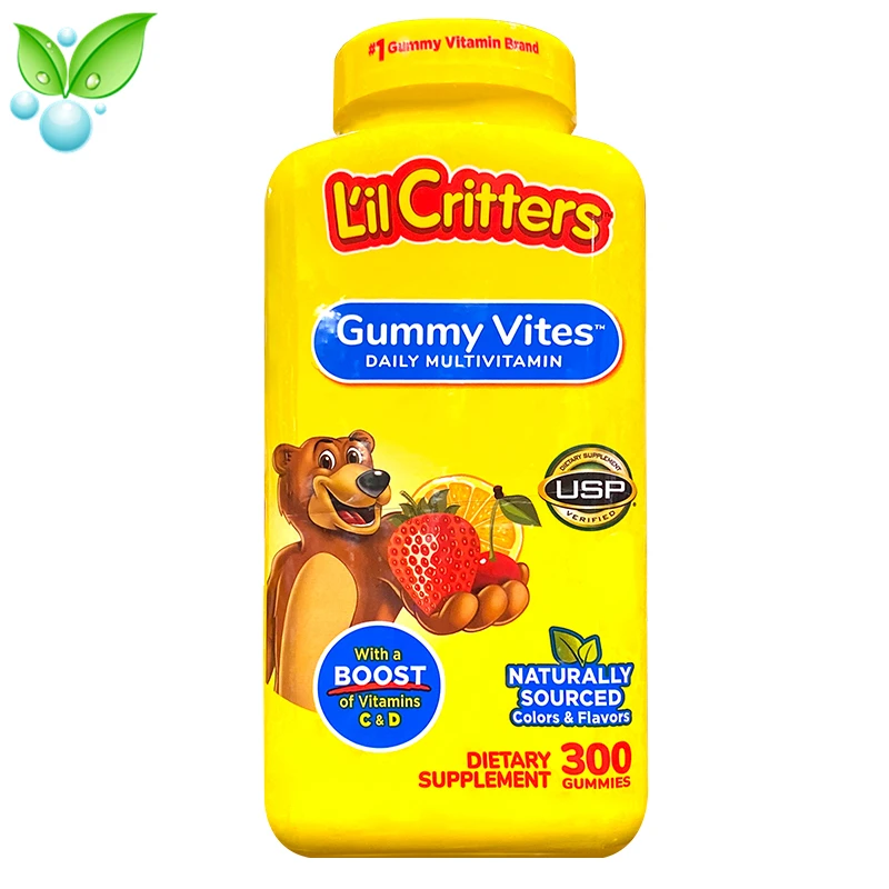 

LilCritters Gummy Vites Bears Children's Multivitamin Baby Gummy 300 Capsules