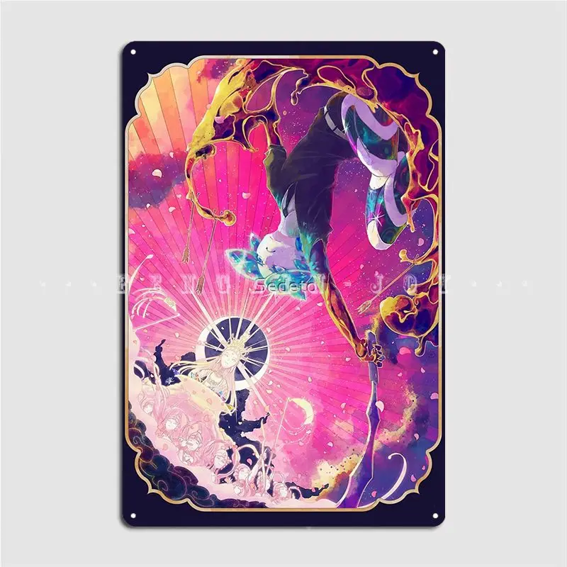 

Phosphophyllite And The Moon People Metal Plaque Poster Club Party Cinema Create Painting Décor Tin Sign Posters