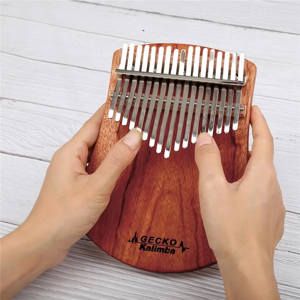 

17 Keys Kalimba African Camphor Wood Thumb Piano Finger Percussion Professional Music Instruments Kids Toys Gift
