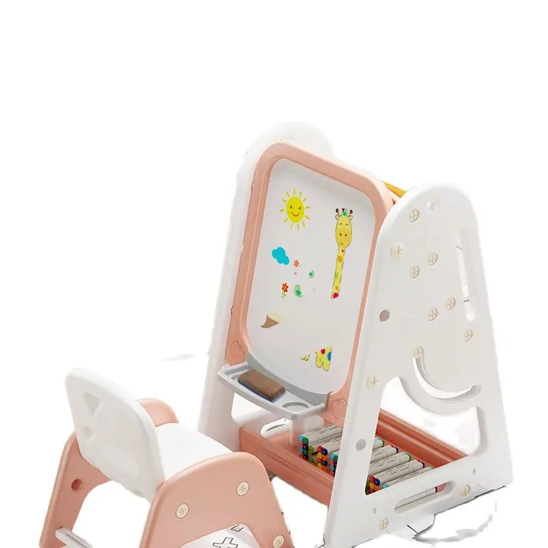 

5 в 1 детская доска для рисования, магнитная маленькая доска, домашний кронштейн, детская игрушка, полка для хранения для письма, доска для ри...