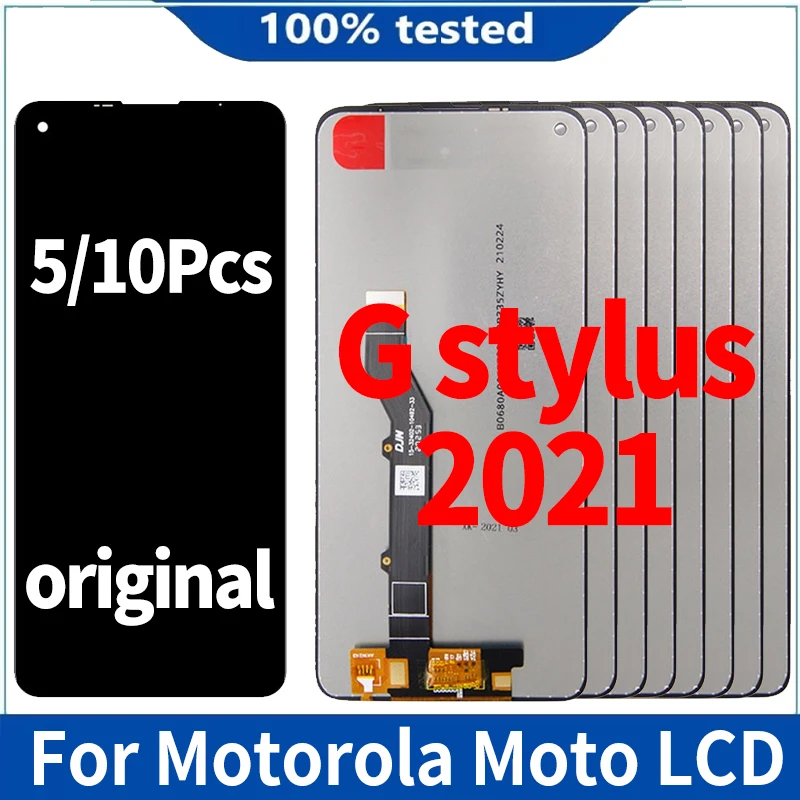 

5/10Pcs/Lot original For Motorola Moto G stylus 2021 LCD Screen Display With Touch Digitizer Assembly Mobile Phone Parts