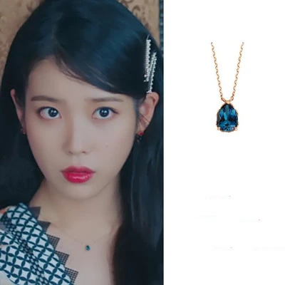 

30styles IU Star tv drama flower faux pearl crystal earrings for women brincos fashion jewelry mujer geometric