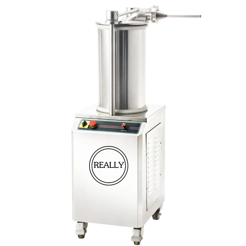 

300kg/time Automatic Sausage Stuffer Making Machine Electric Hydraulic Stainless Steel Filler Filling Machine for Meat Processin