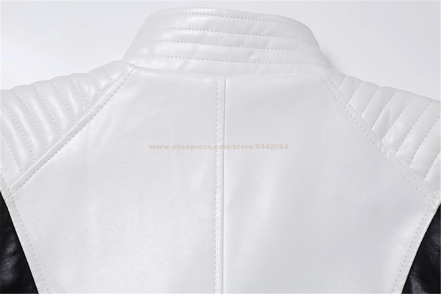 MJ Майкл Джексон пальто триллер белая кожаная куртка в стиле ретро коллекция MTV