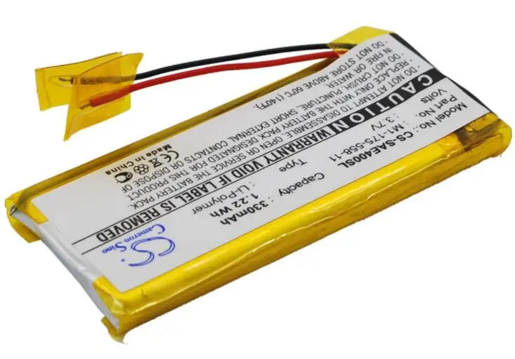 Аккумулятор Cameron sino 330 мАч для SONY NW-E403 NW-E405 NW-E505 NW-E507 1-175-558-11 MR11-2788 - купить по