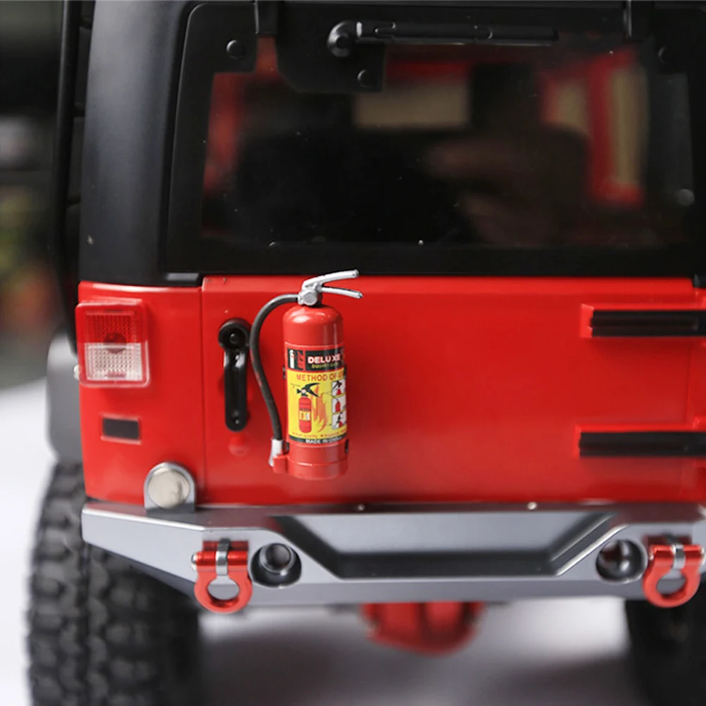 1/10 весы пластиковый Огнетушитель с наклейкой монтажное основание для RC