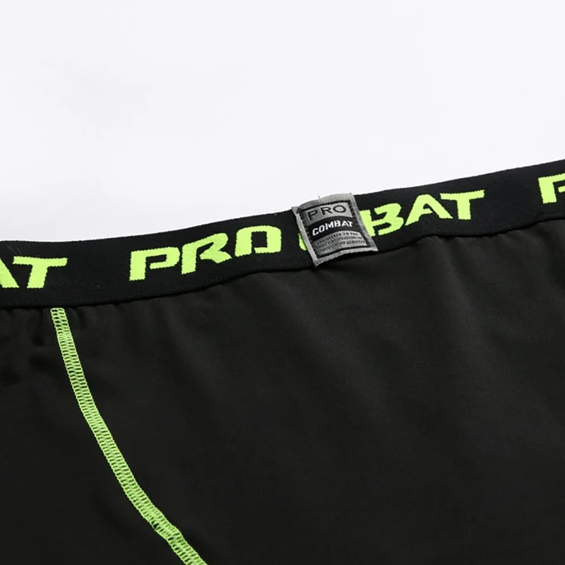 Мужские шорты для фитнеса компрессионные боксеры с эластичной талией спортивные