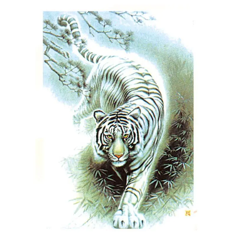 

Tiger Puzzles 1000 pieces Paper Puzzle toys for adults children kids games educational