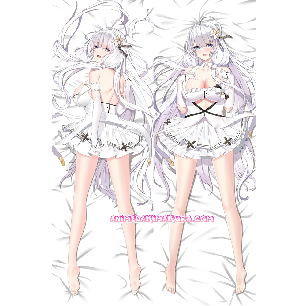 

Azur Lane Illustrious Anime Girl Dakimakura Hugging Body Pillow Case Cover