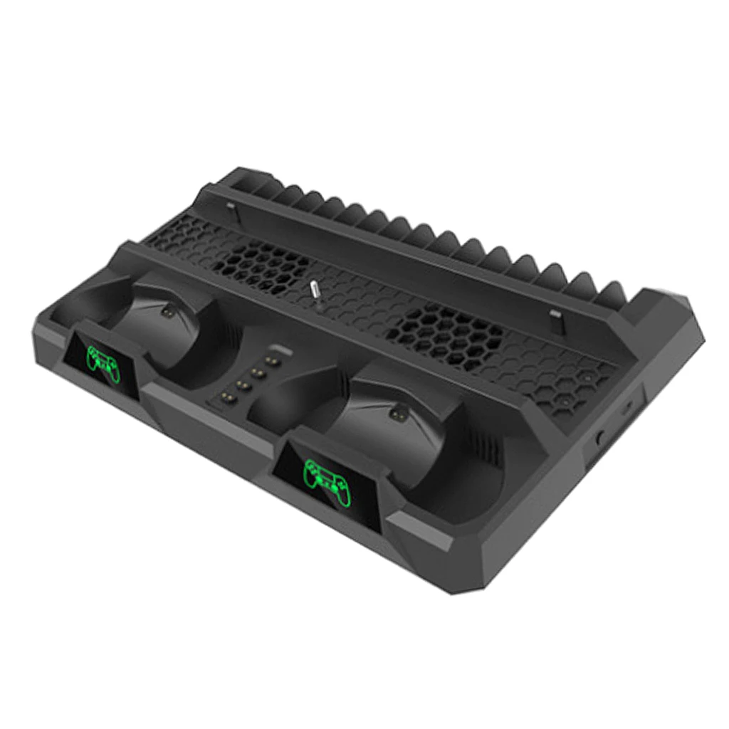 Вертикальная подставка для Sony PS4 Slim Pro Dual Charge Station Cooler PS4|Вентиляторы| |