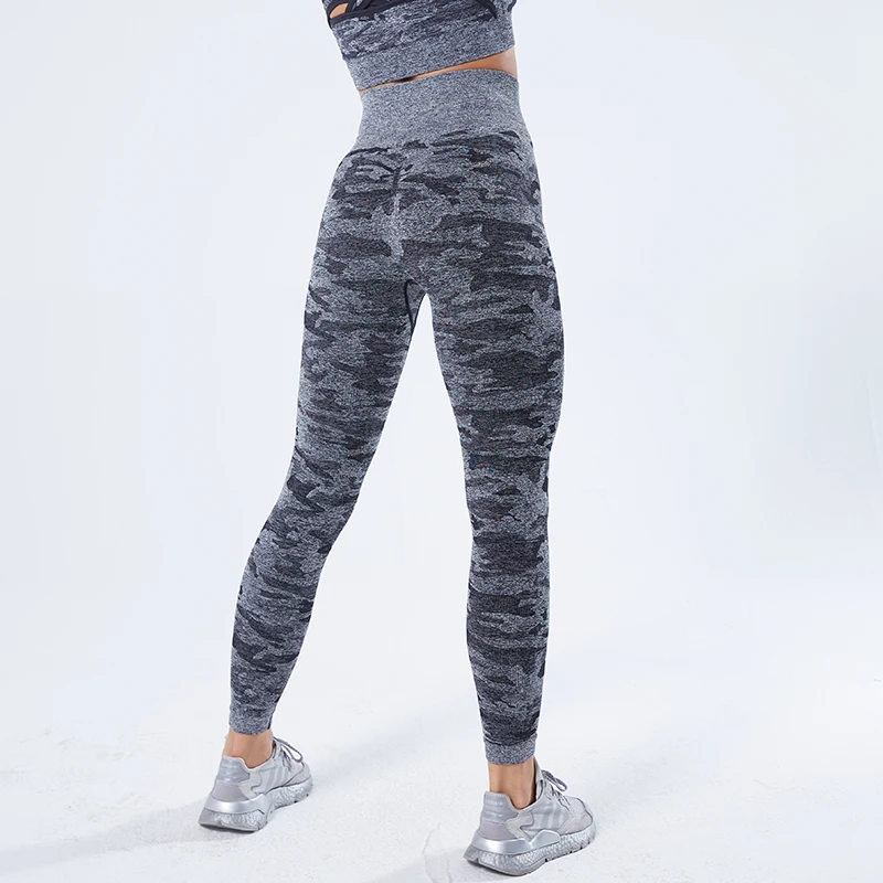 

FBA Women Vital Seamless Yoga Pants Push Up Gym Leggings Fitness custom logo print on product and package from 1pc dropship