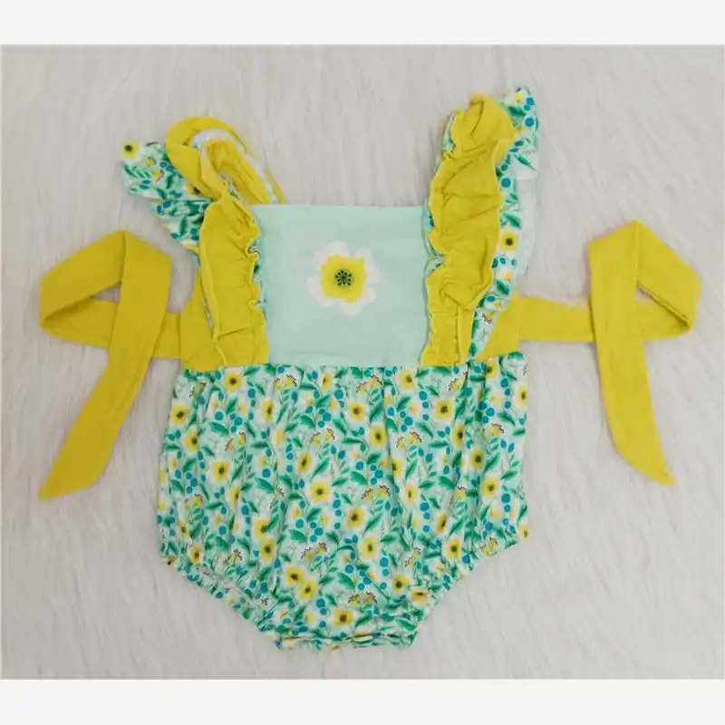 

Newborn Jumpsuit Summer Baby Girls Short Sleeves Rompers Baby Clothes For Outfits Infant Wear