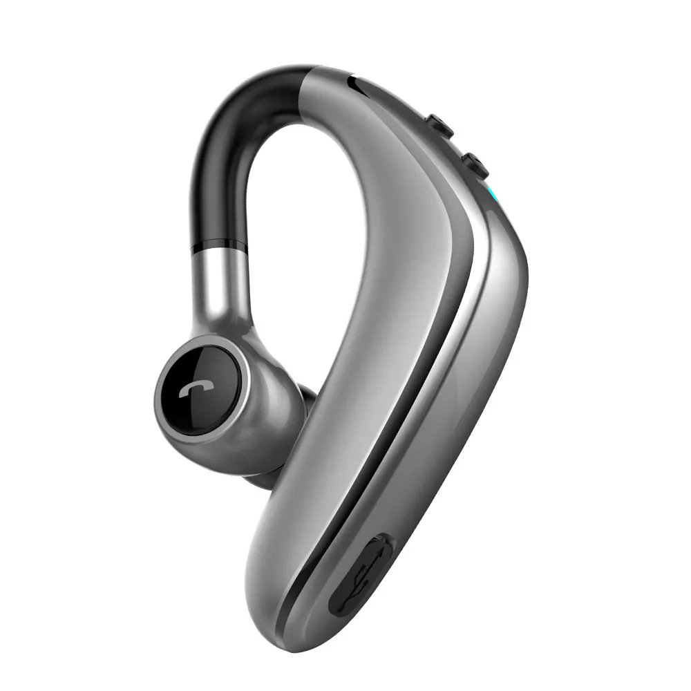 Gray Профессиональная автомобильная Беспроводная бизнес bluetooth-гарнитура с микрофоном, долгий режим ожидания для бизнес-телеконференции, удобное вождение - Название цвета: Gray